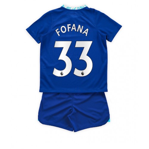 Chelsea Wesley Fofana #33 kläder Barn 2022-23 Hemmatröja Kortärmad (+ korta byxor) Chelsea Wesley Fofana #33 kläder Barn 2022-23 Hemmatröja Kortärmad (+ korta byxor)